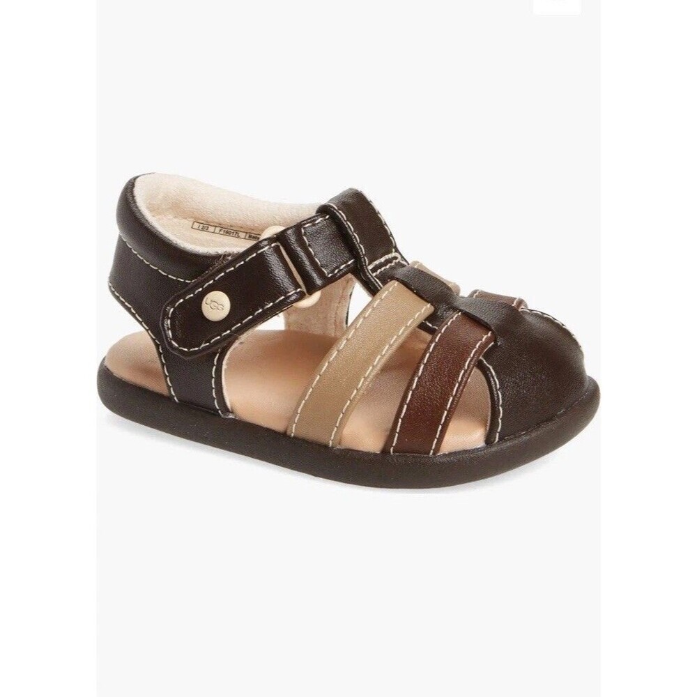 UGG Kolding Fisherman Toddler Walker Sandal Two Tone Size 6/7